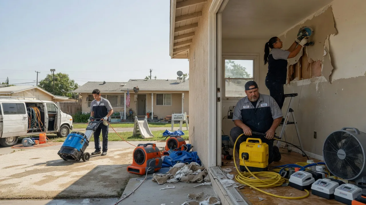 Water Damage Restoration in Squaw Valley, CA near me